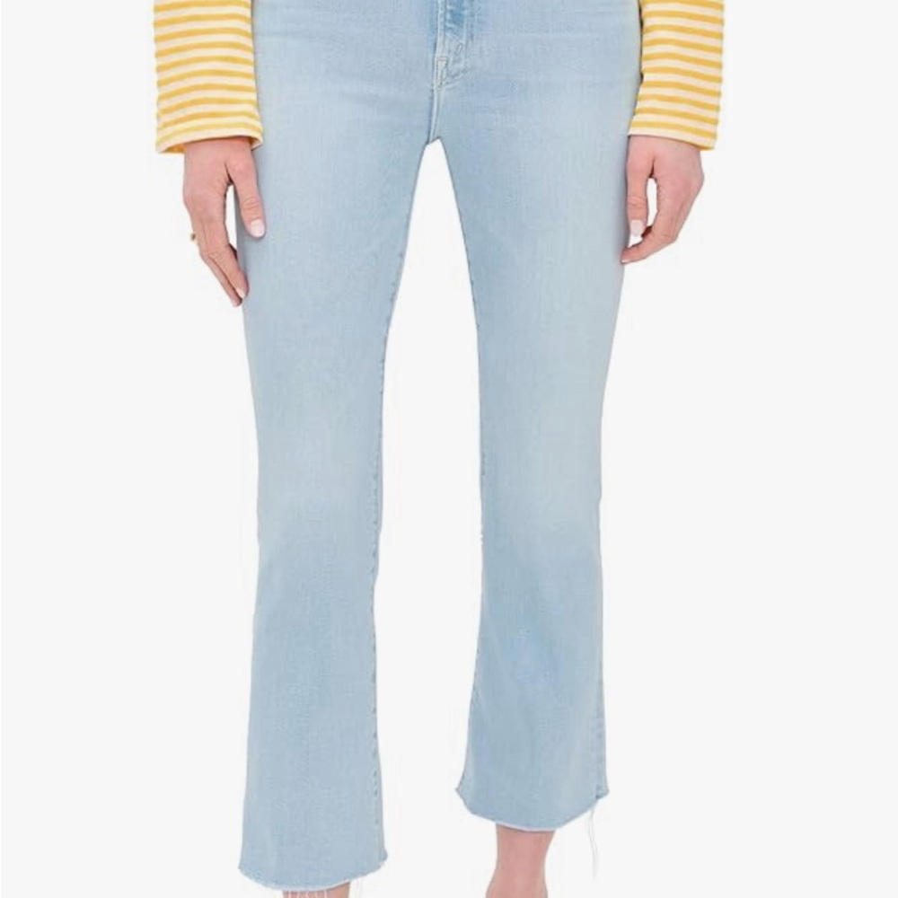 Mother The Hustler Ankle Fray Size 28